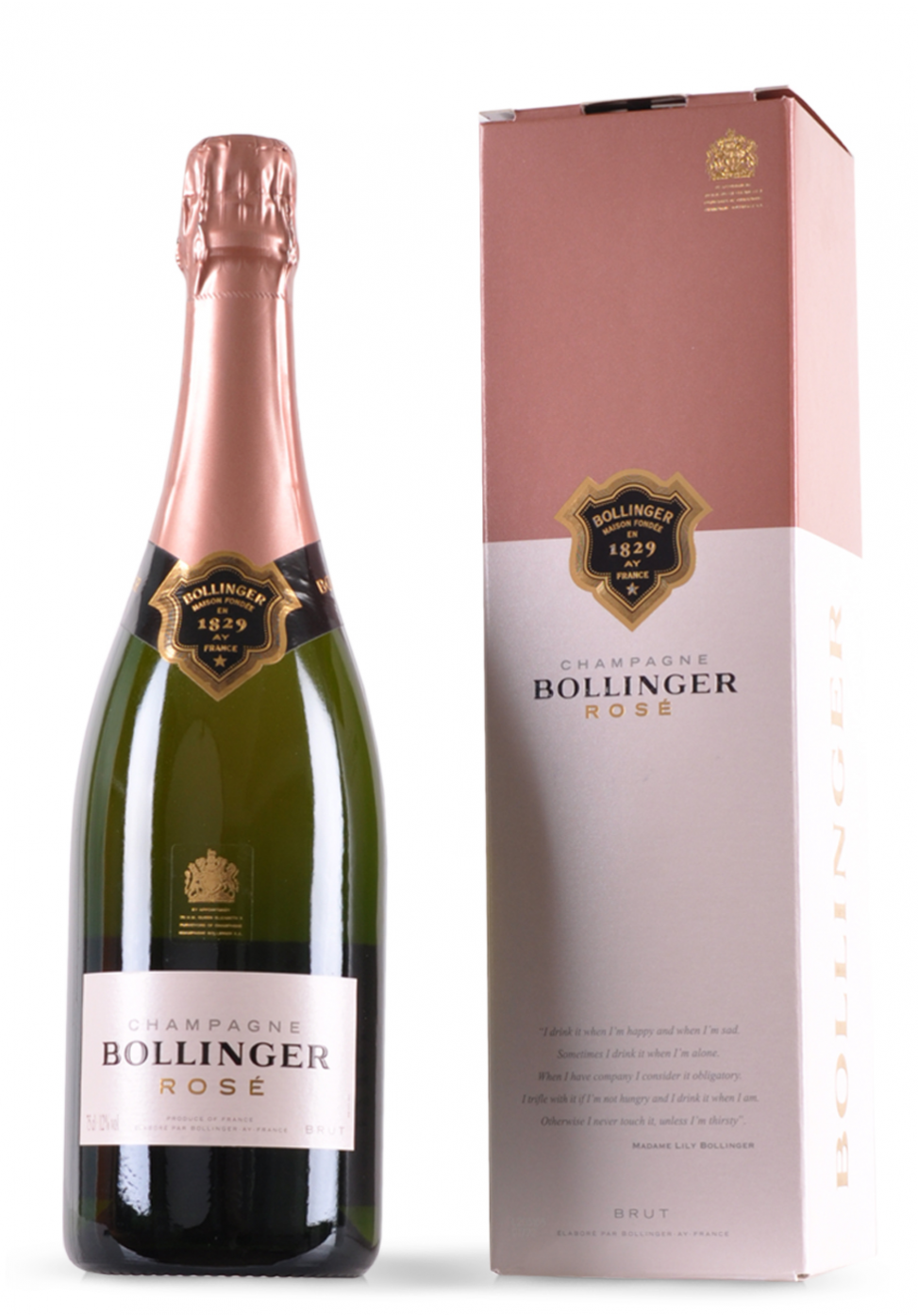 Champagne Bollinger, Rose&Box (0.75L) SmartDrinks.ro