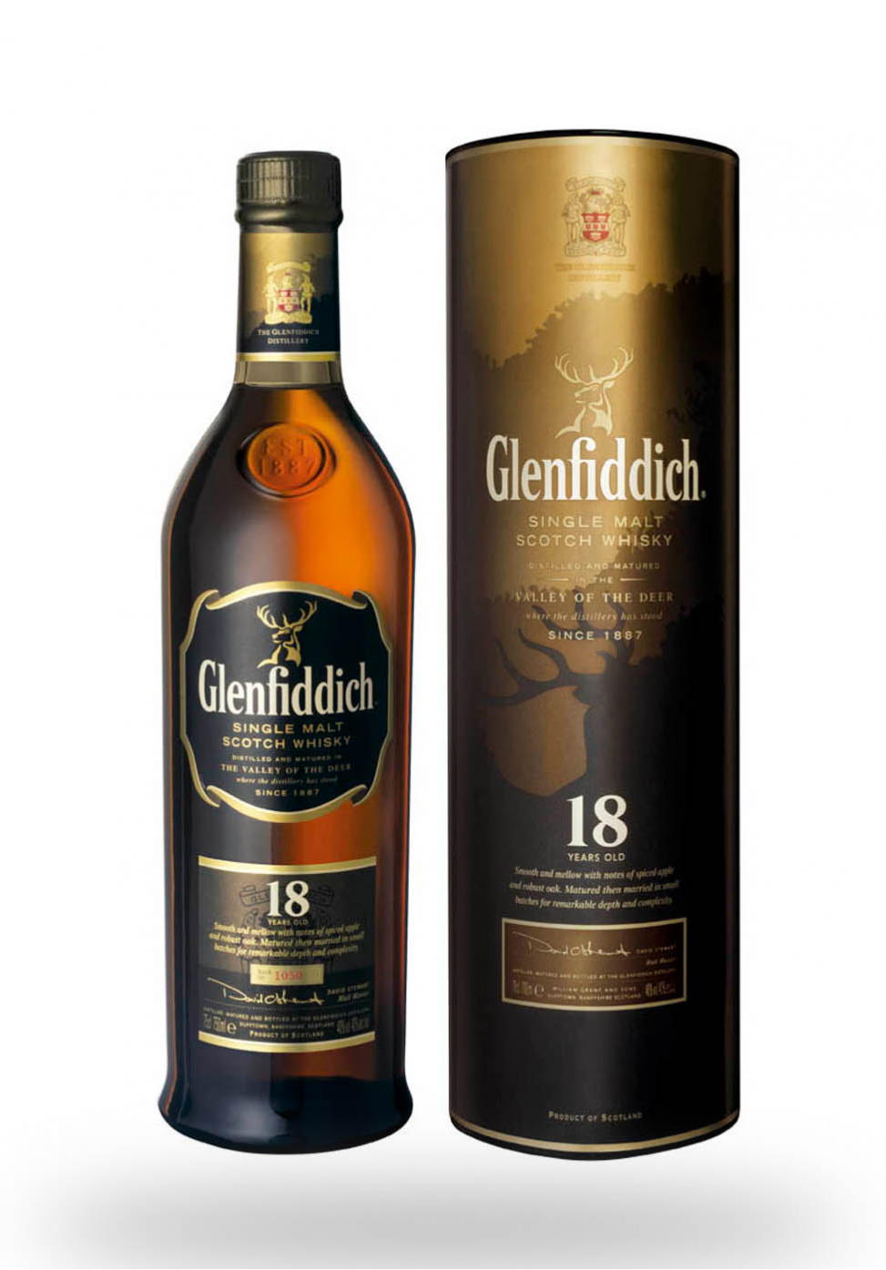 Whisky Glenfiddich 18 Year Old, Single Malt Scotch (0.7L) SmartDrinks.ro