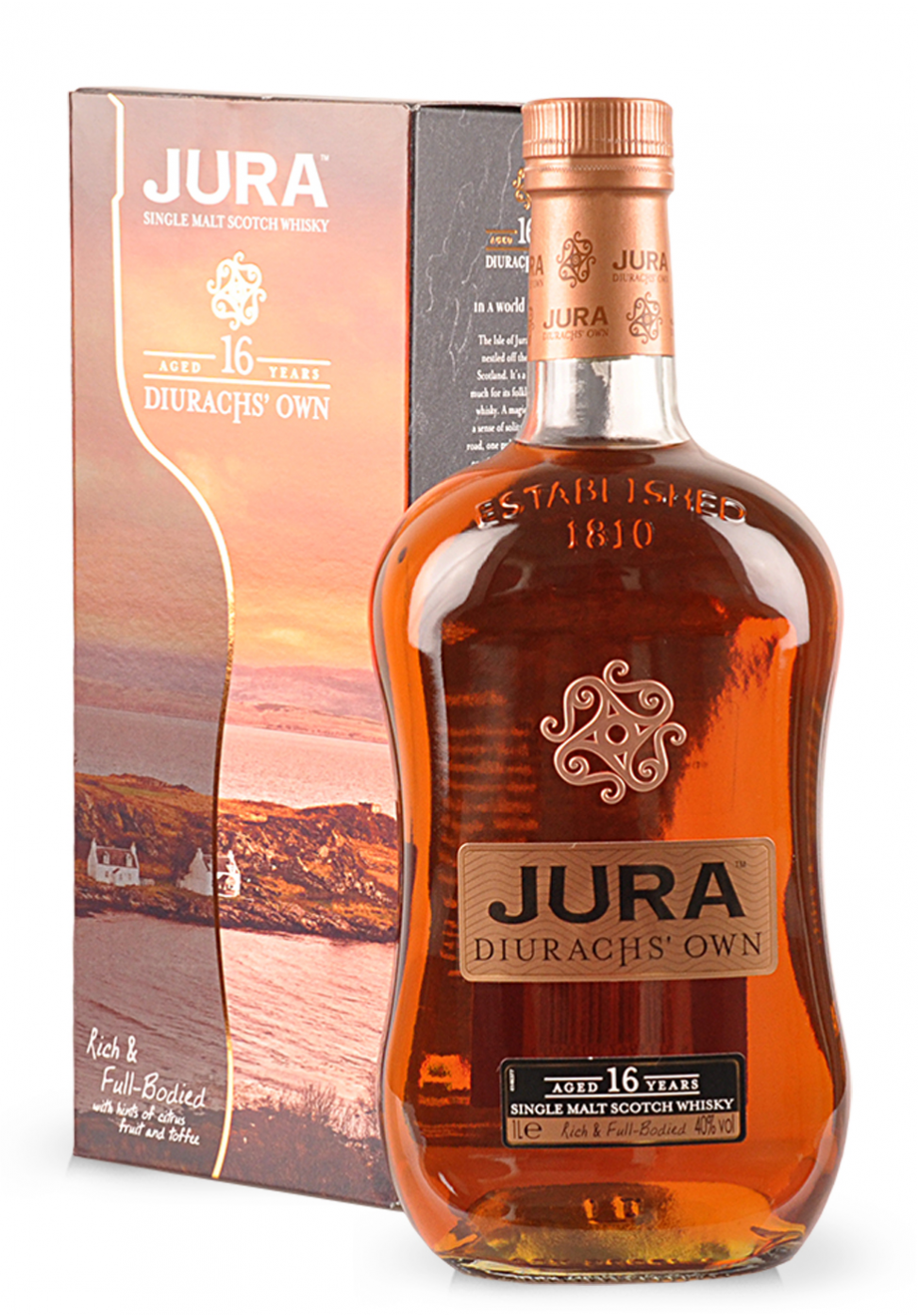 SmartDrinks.ro Whisky Jura Diurachs'own 16 ani, Single Malt Scotch (1L)