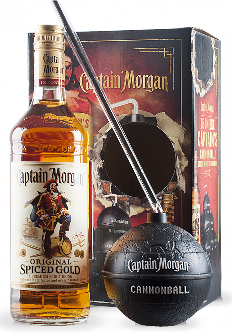 SmartDrinks.ro Rom Captain Spiced Gold Cannonball (0.7L)