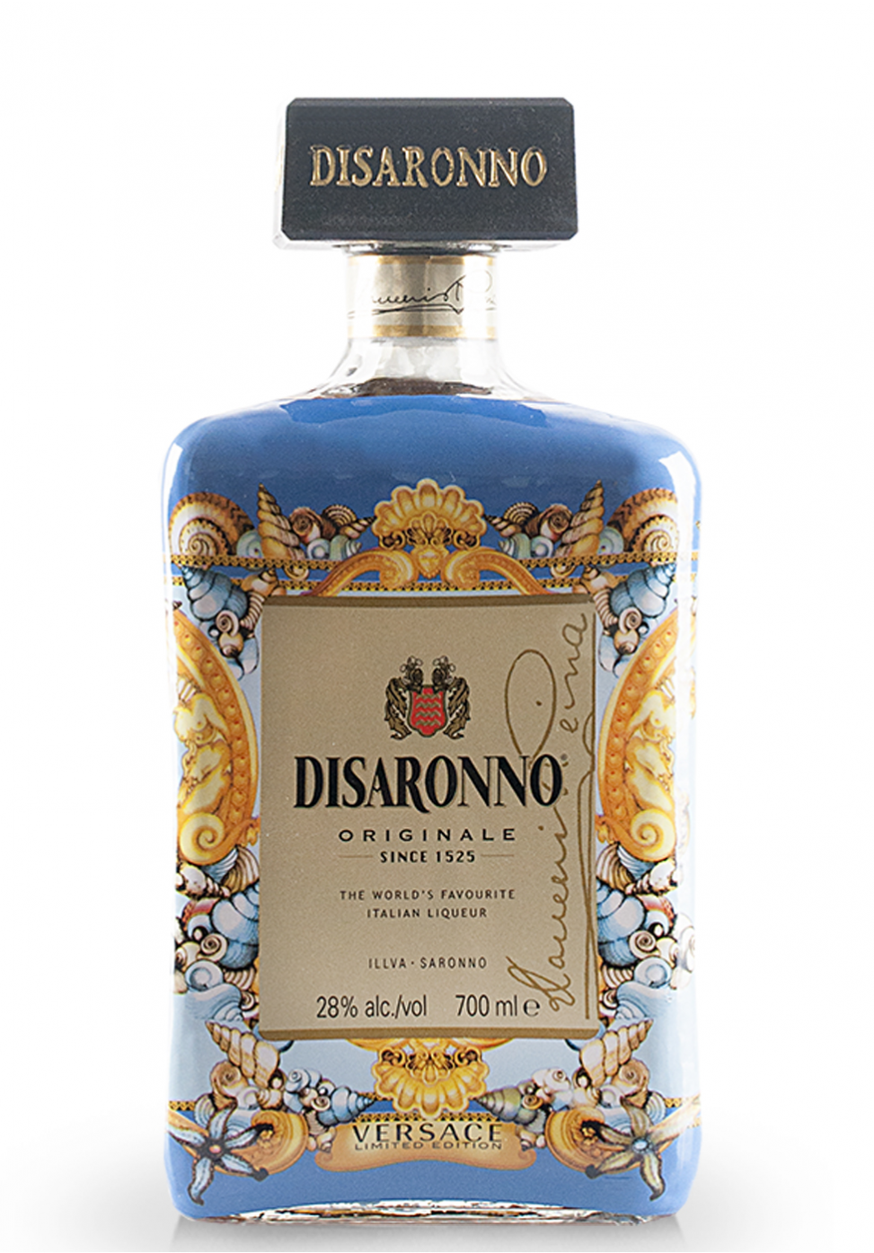 SmartDrinks.ro Lichior Amaretto Disaronno, Limited Edition by Versace