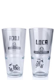 SET PAHARE LONGDRINK LOCA (2X40cl)