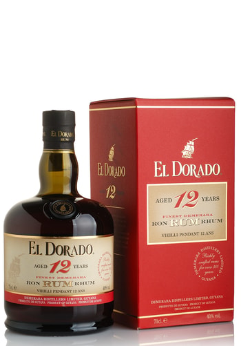 Rom El Dorado 12 ani Finest Demerara (0.7L) Image