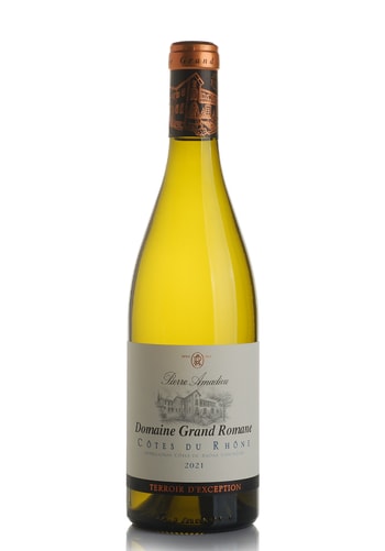 Vin Pierre Amadieu Domaine Grand Romane Cotes du Rhone Blanc 2021 (0.75L) Image