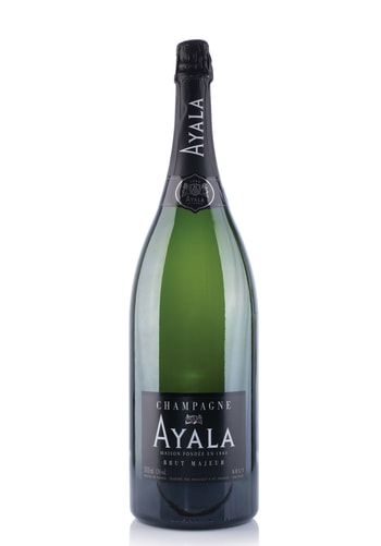 Champagne Ayala Brut Majeur Jeroboam + Cutie Lemn Natur (3L) Image