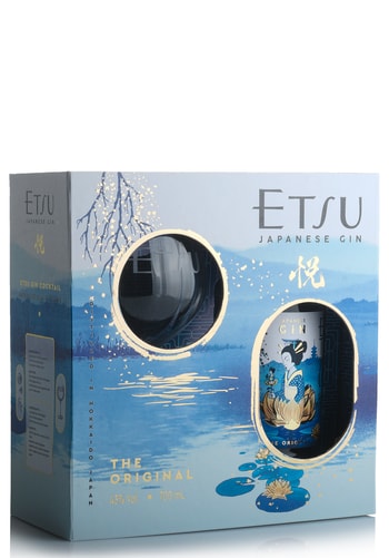 Gin Etsu + Glass 43% (0.7L) Image