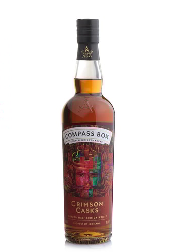 Whisky Compass Box, Crimson Casks Blended Malt 46% (0.7L) Image