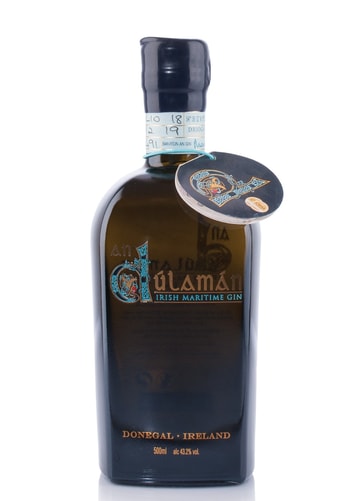 Pachet Gin An Dulaman Irish Maritime 43.2% (0.5L) + Masline Verzi Cu Lamaie Image