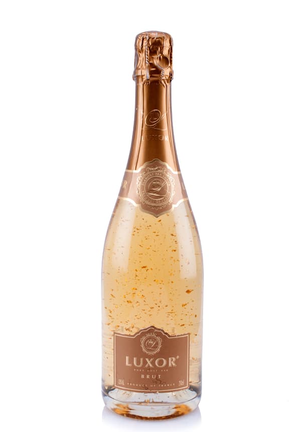 Luxor Brut cu pepites de aur pur (0.75L)