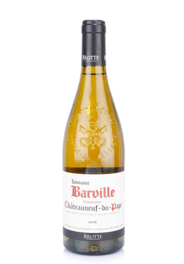 Wine Domaine Barville Blanc, A.O.C. Chateauneuf-du-Pape, Roussanne 2016 (0.75L)