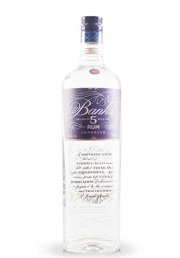 Rum Banks, 5 Island Rum Imported (0.7L)