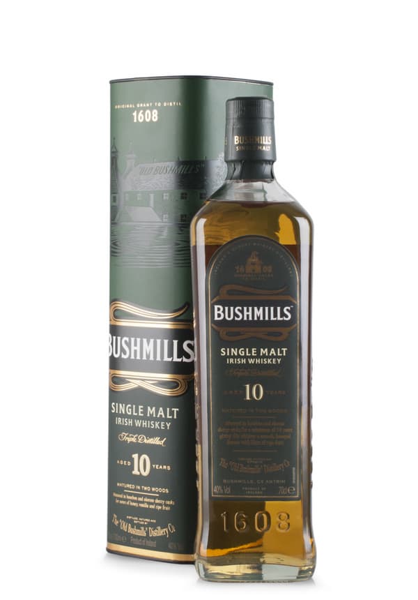 Whisky Bushmills, 10 Year Old Single Malt (0.7L)