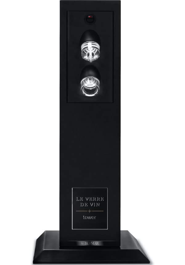 Le verre de vin sistem de prezervare spumante si vin tower portabil bc06p