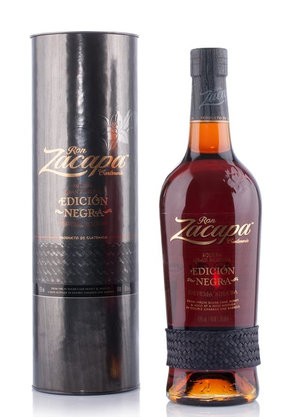 Rom Zacapa Sistema Solera, Gran Reserva , Edicion Negra (0.7L)