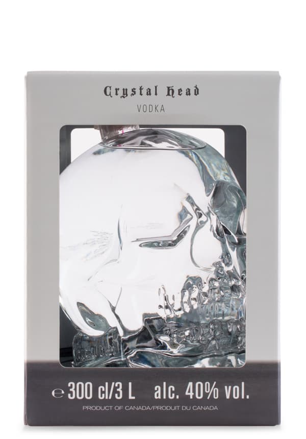 Vodka Crystal Head 40% (3L)