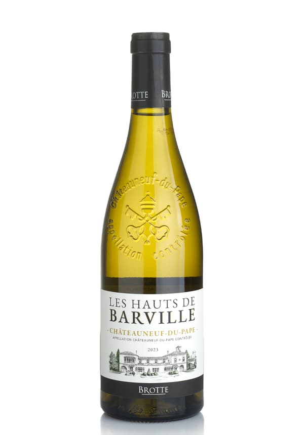 VIN BROTTE CHATEAUNEUF DU PAPE BLANC HAUT DE BARVILLE 2023 (0.75L)