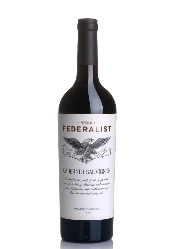 Wine The Federalist Lodi Appellation, Cabernet Sauvignon 2022 (0.75L)