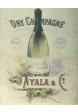 AYALA DRY CHAMPAGNE GREETING CARD