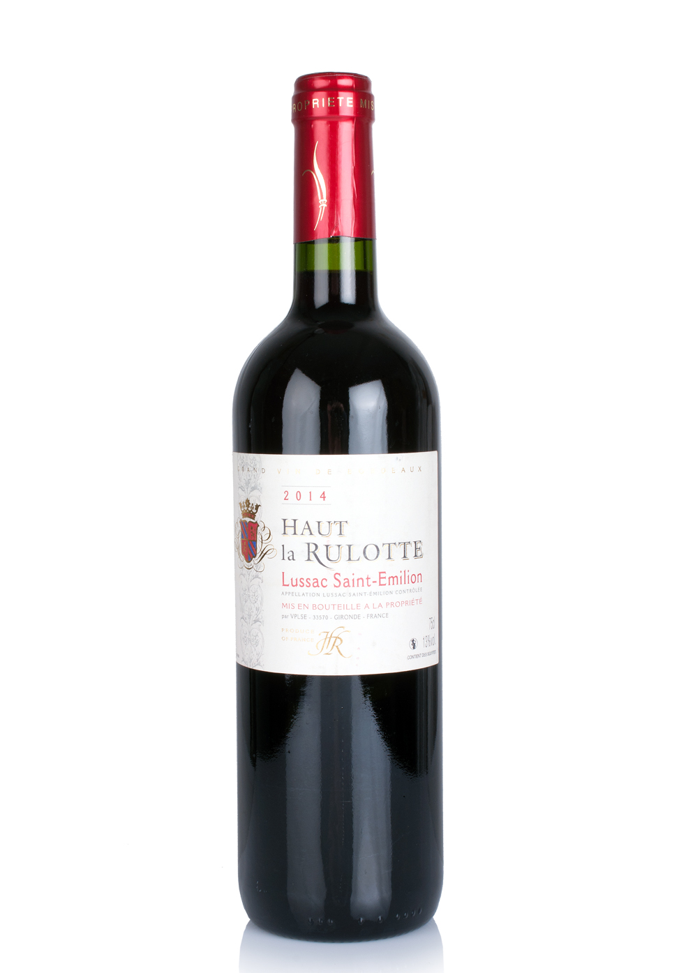 Vin Chateau Haut La Rulotte, Lussac Saint-Emilion 2016 (0.75L)