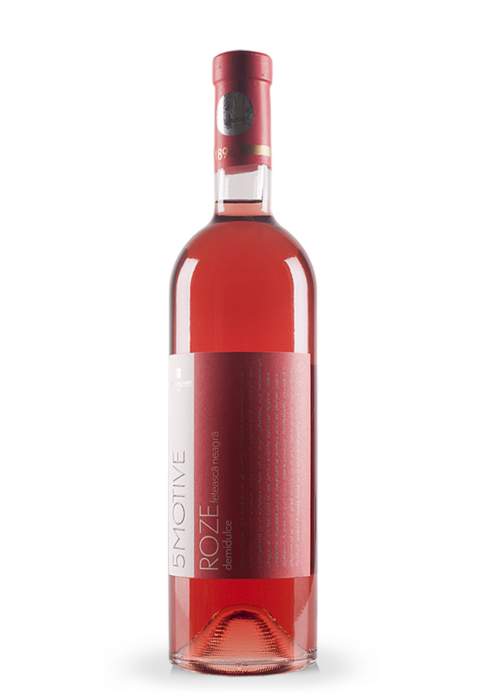 Vin Domeniile Vinju Mare, 5 Motive, Roze (0.75L)