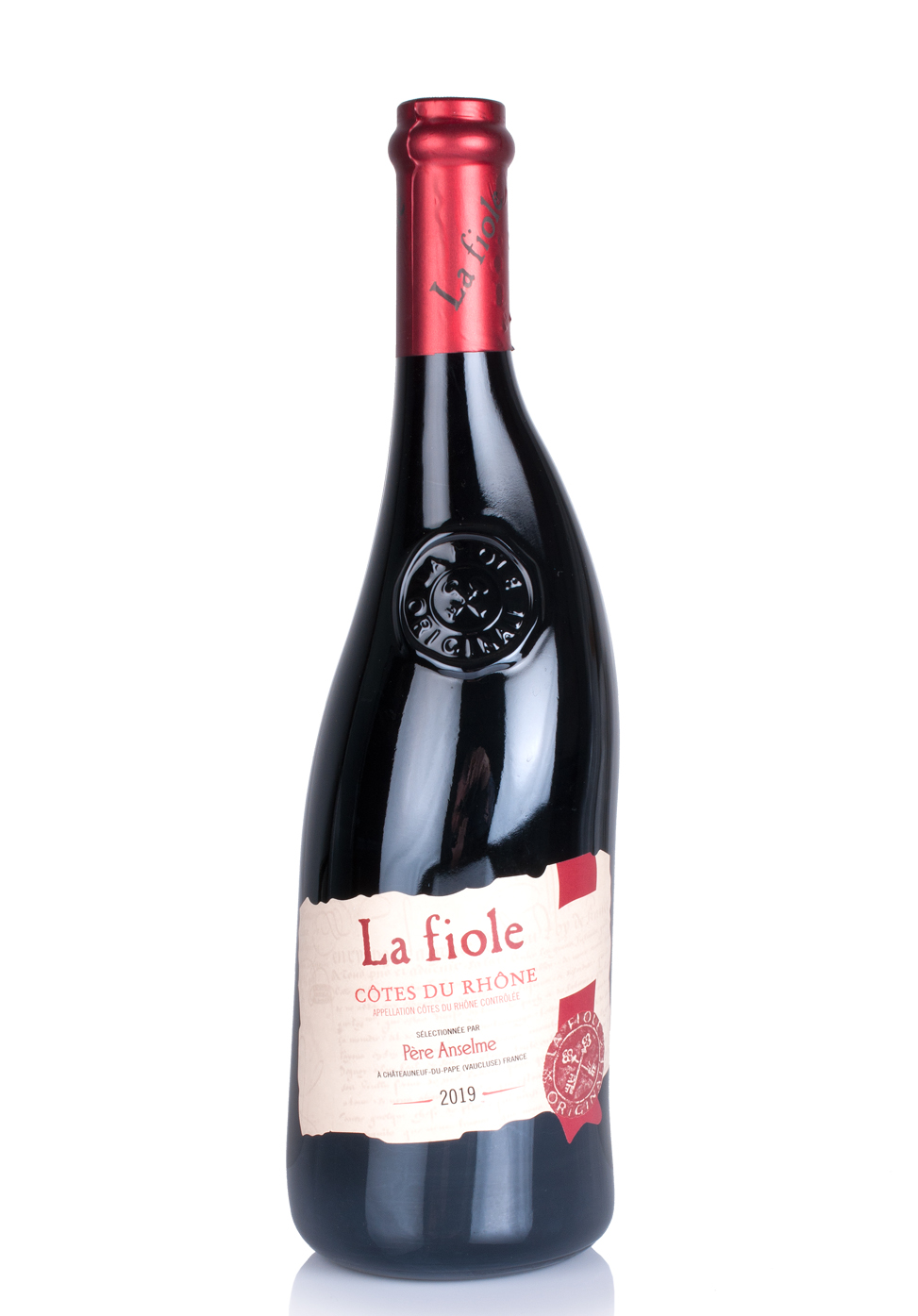 Vin La Fiole Rouge, A.O.C. Cotes du Rhone 2020 (0.75L) Image