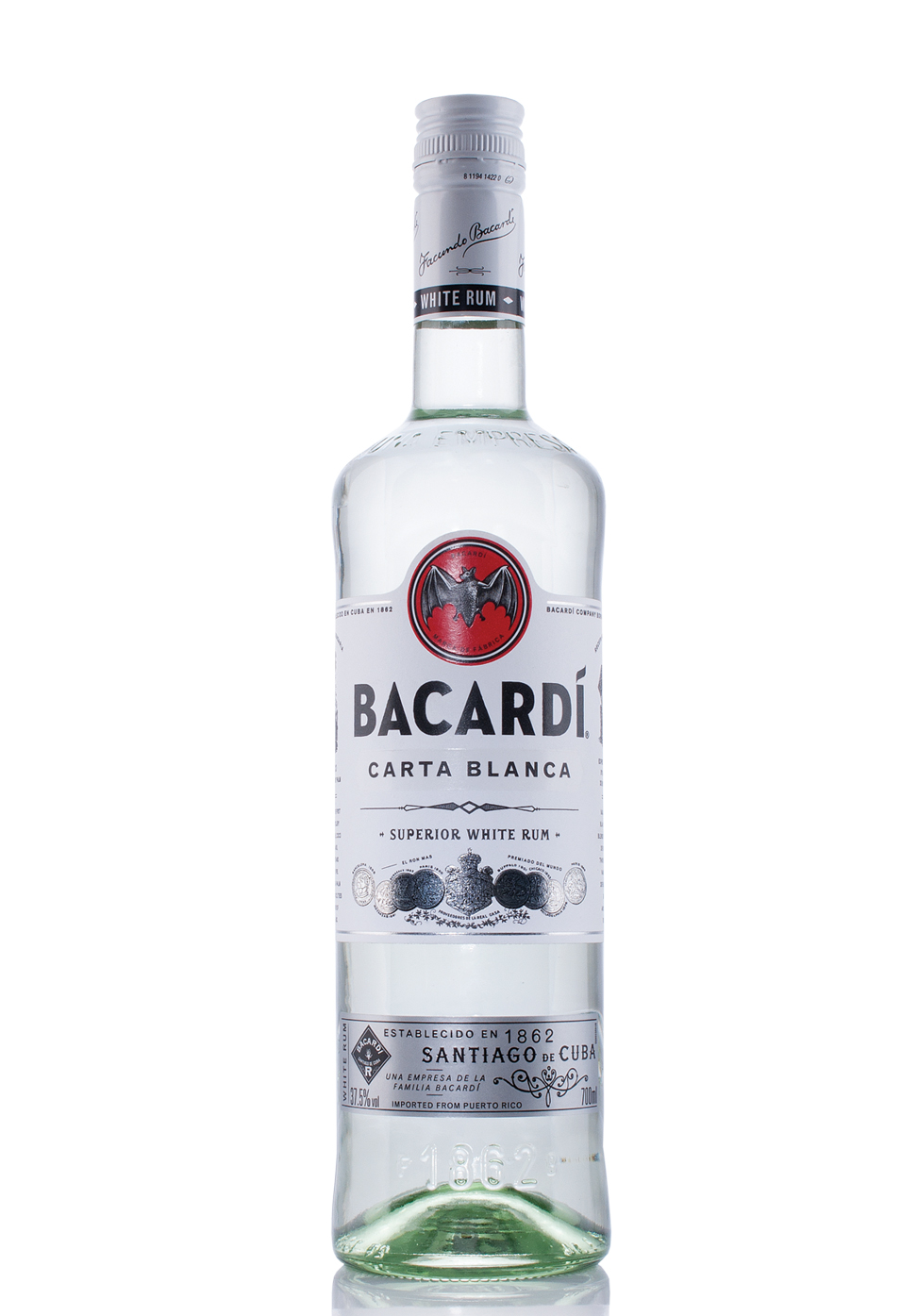 Rom Bacardi Carta Blanca (0.7L) Image