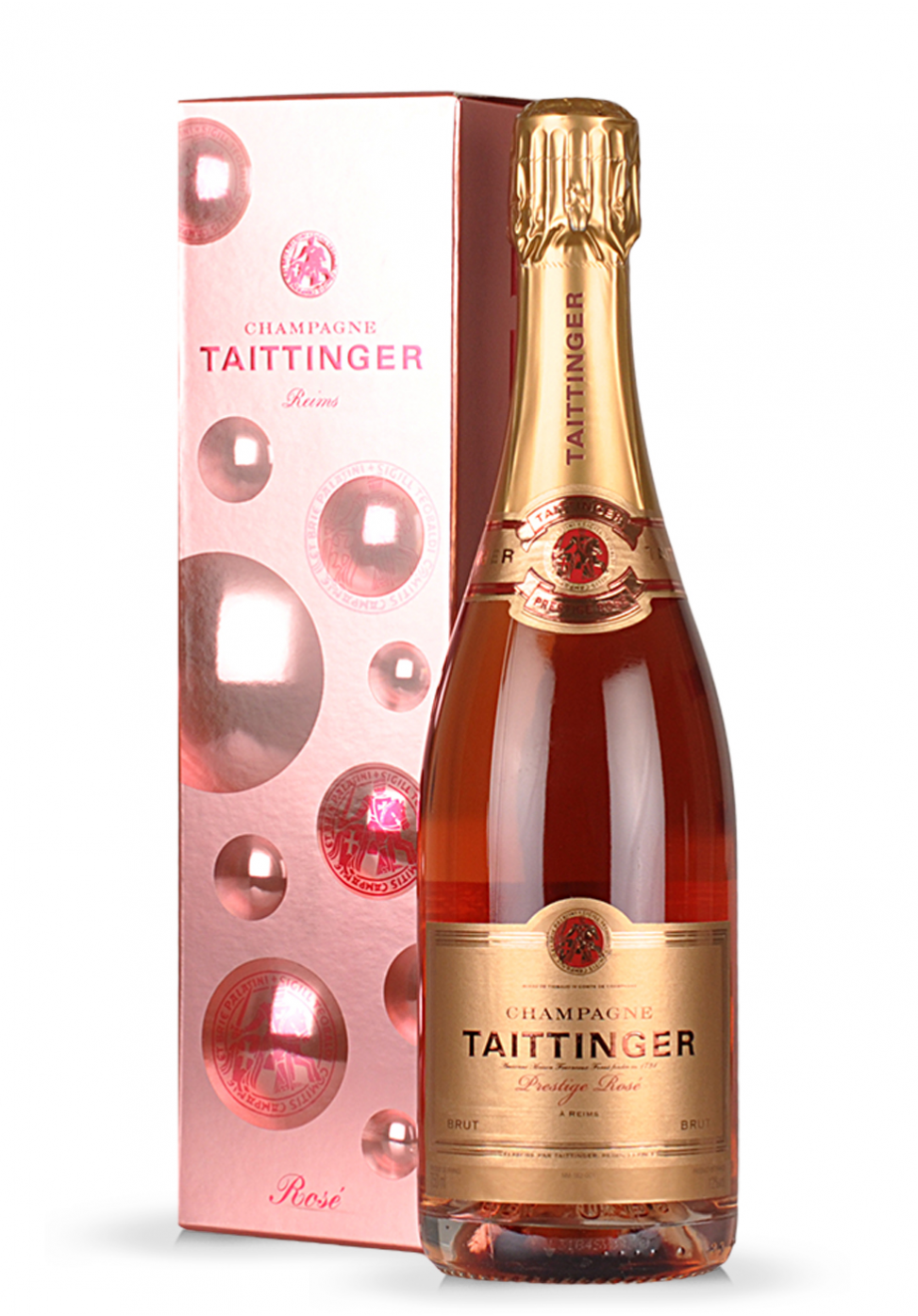SmartDrinks.ro Champagne Taittinger Brut, Prestige Rose (0.75L)