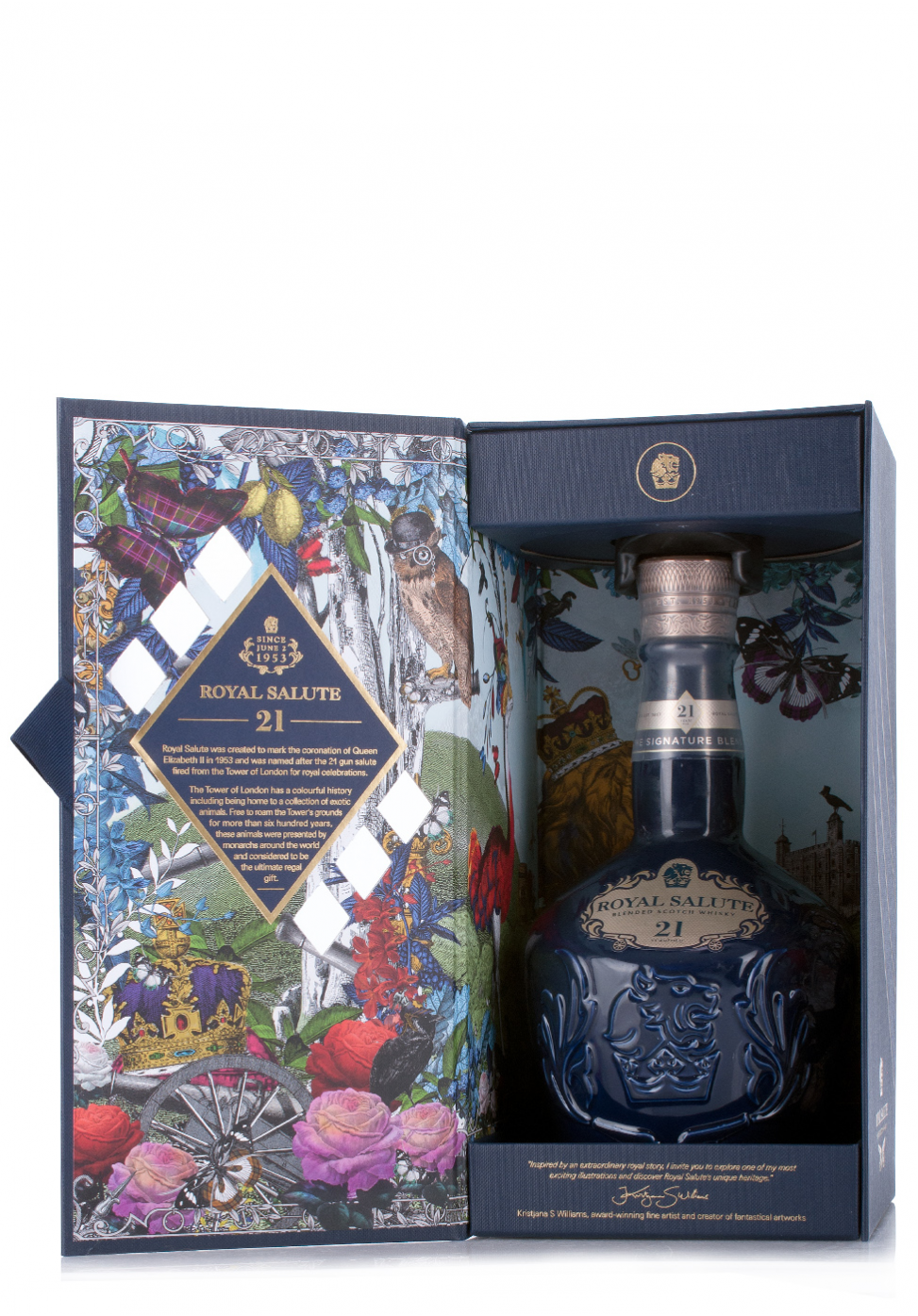Whisky Chivas Royal Salute 21 ani, The Sapphire Flagon (0.7L) Image