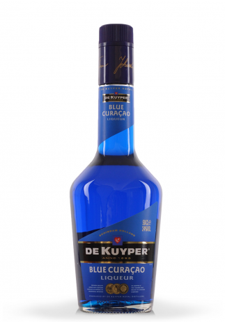 blue curacao liqueur de kuyper