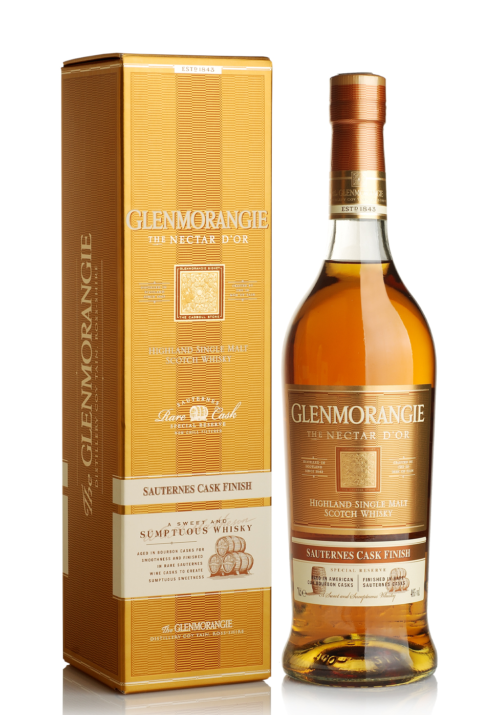 Whisky Glenmorangie Single Malt, The Nectar d'Or (0.7L) Image