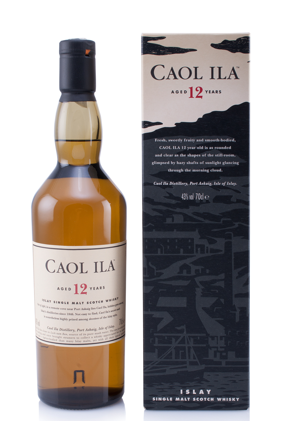 Whisky Caol Ila, Islay Single Malt Scotch 12 ani (0.7L) Image