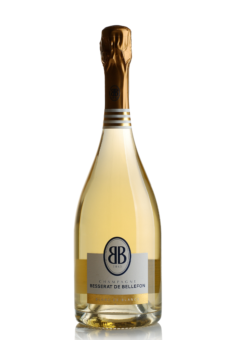 Champagne Besserat de Bellefon, Cuvee des Moines, Brut Blanc de Blancs (0.75L)