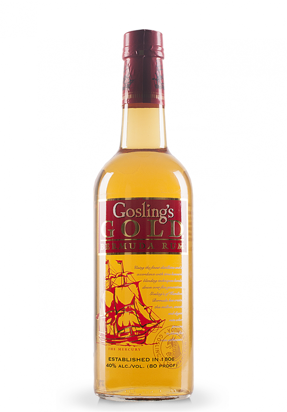 Rom Gosling's Gold, Bermuda Rum (0.7L)