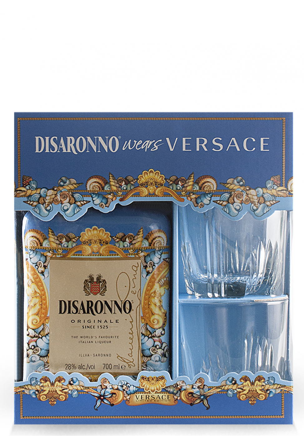 SmartDrinks.ro Lichior Amaretto Disaronno, Limited Edition by Versace