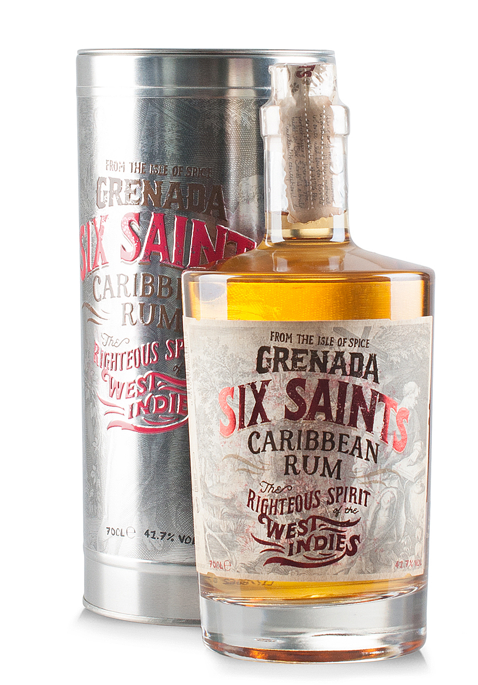Rom Six Saints, Carribean Rum (0.7L) Image