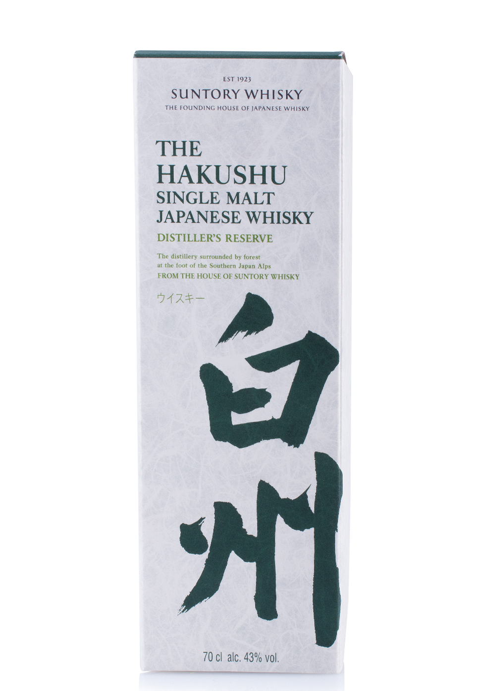 Whisky Hakushu Distiller's Reserve Single Malt (0.7L) Image
