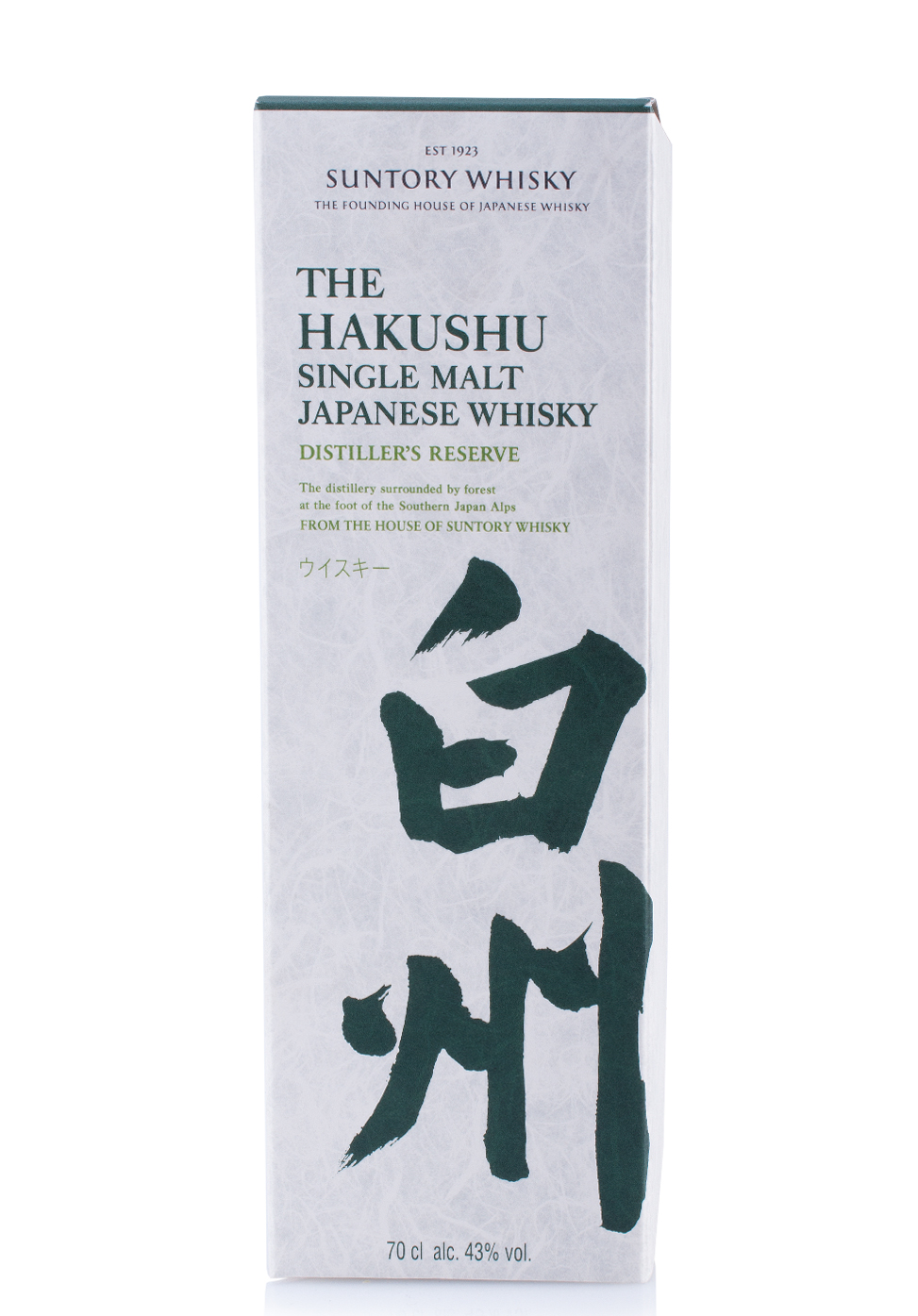 Whisky Hakushu Distiller's Reserve Single Malt (0.7L) - SmartDrinks.ro