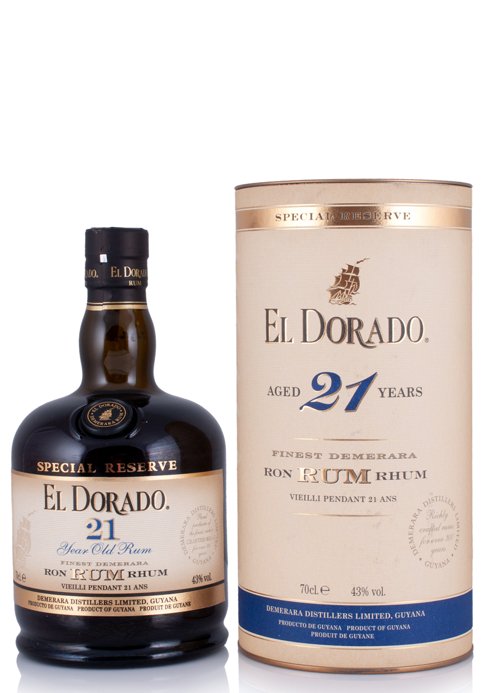 Rom El Dorado Special Reserve 21 ani (0.7L) Image