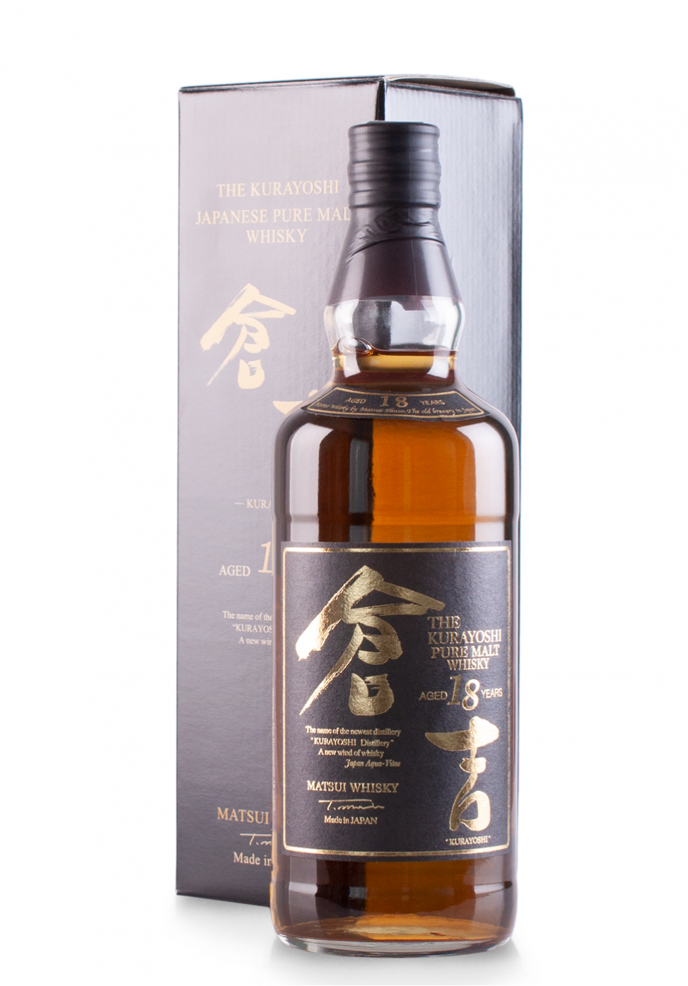 Whisky The Kurayoshi Pure Malt 18 ani (0.7L)