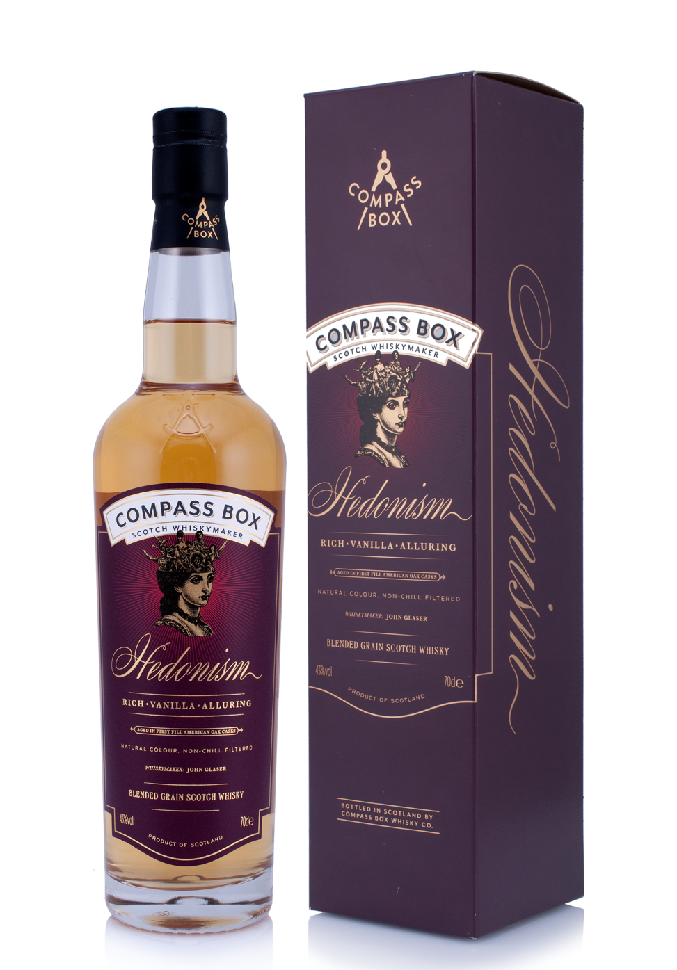 Whisky Compass Box Hedonism (0.7L) Image