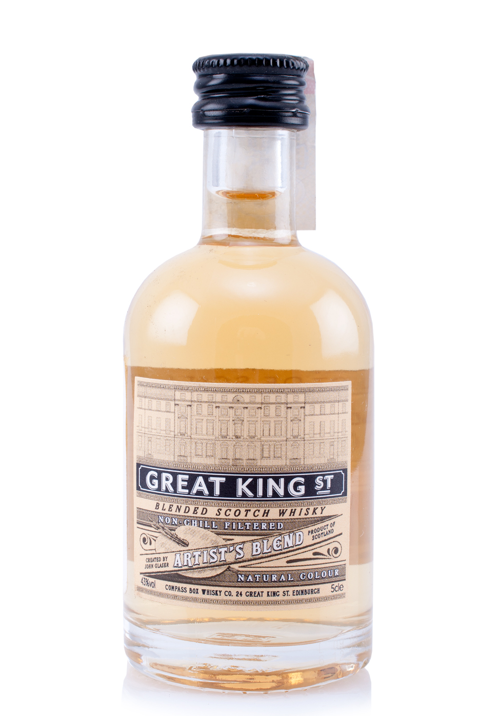 Whisky Great King Street by Compass Box, Artist's Blend (0.05L) Image