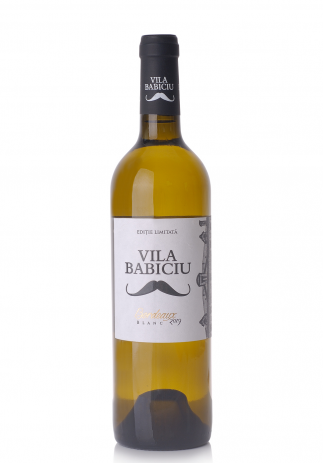 Vin Vila Babiciu Bordeaux Blanc 2018, Editie limitata (0.75L) (3916, VILA BABICIU BORDEAUX)