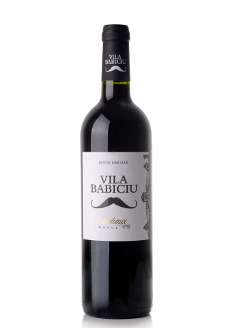 Vin Vila Babiciu Bordeaux Rouge 2018, Editie limitata (0.75L) (3915, VILA BABICIU BORDEAUX)