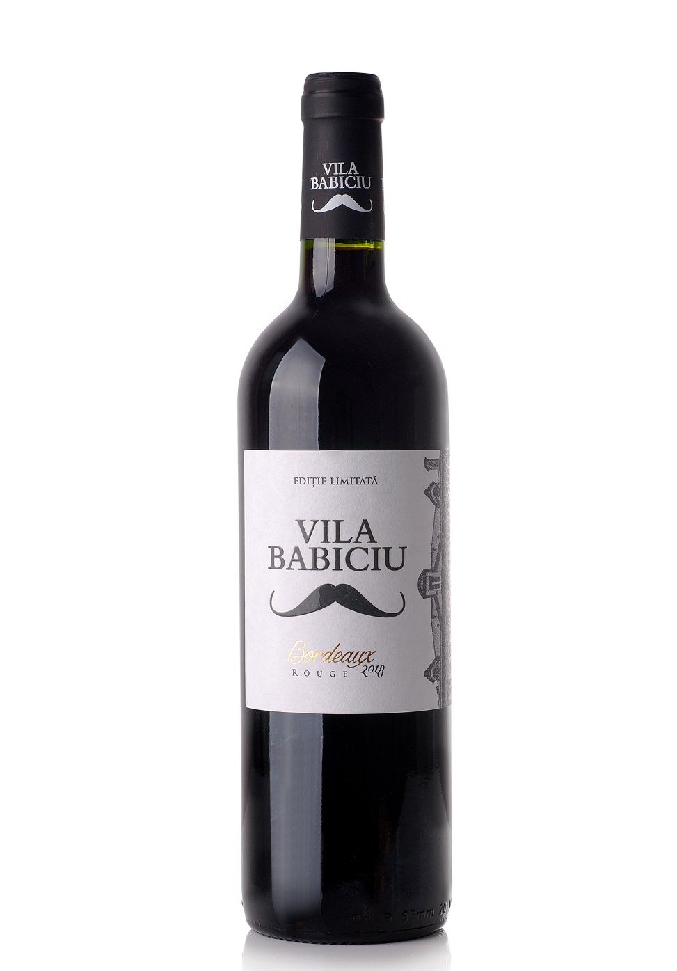Vin Vila Babiciu Bordeaux Rouge 2018, Editie limitata (0.75L)