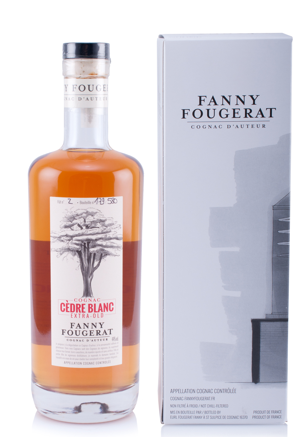 Cognac Fanny Fougerat, Cedre Blanc Extra Old (0.7L) Image