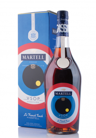 Cognac Martell VSOP Medaillon, La French Touch (1L) (3743, COGNAC MARTELL)