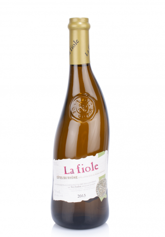 Vin La Fiole Blanc, A.O.C. Cotes du Rhone, 2015 (0.75L) (4099, VIN ALB SEC FRANTA)
