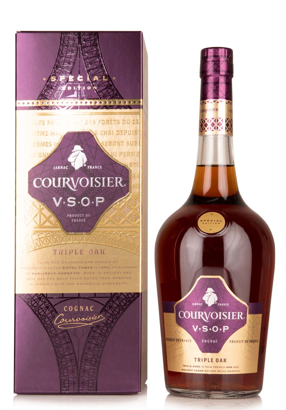 Cognac Courvoisier VSOP, Special Edition Triple Oak (1L)