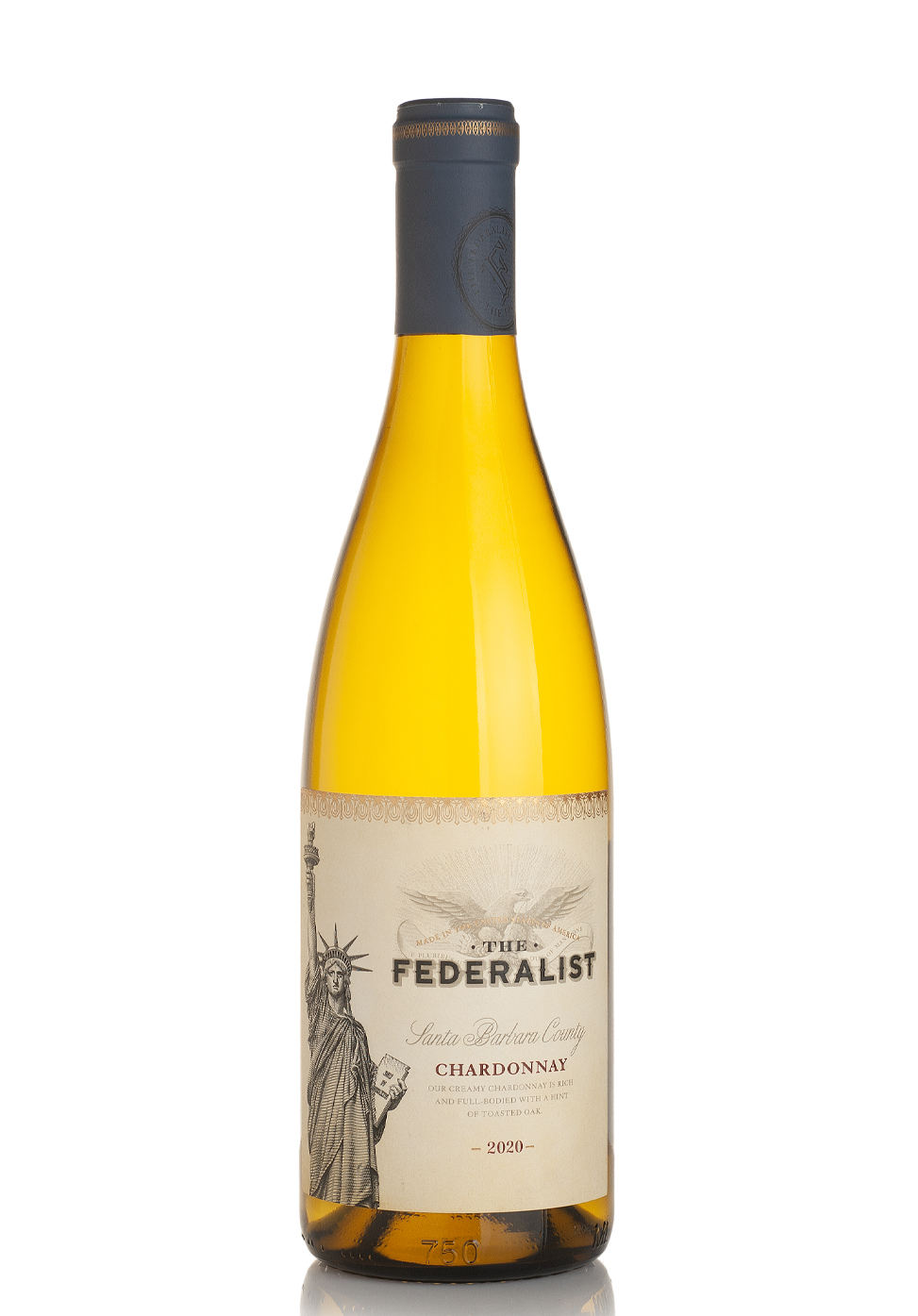 Vin The Federalist Chardonnay, Santa Barbara, 2020 (0.75L) Image