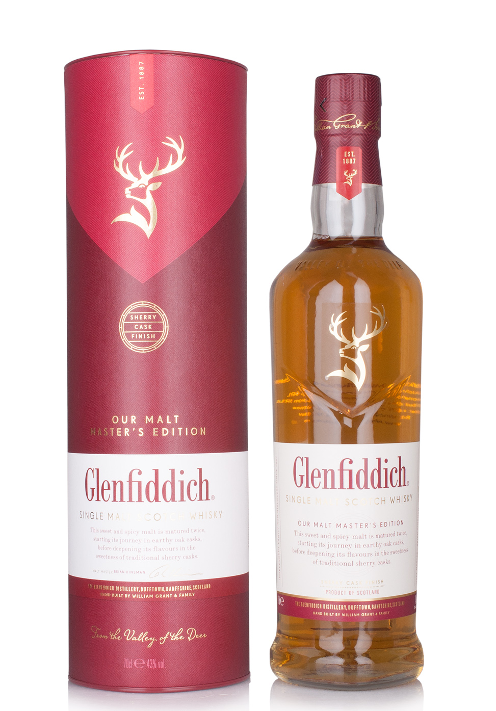SmartDrinks.ro Whisky Glenfiddich Malt Masters Edition + Box 43 (0.7L)